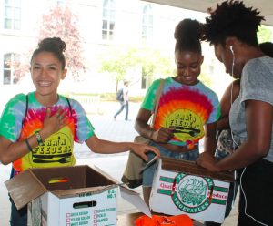 Students at the BrainFeeders CSA