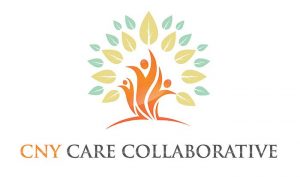 Logo for the CNY Care Collaborative showing a people and tree-like figure
