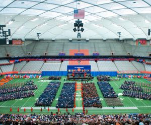 Syracuse University Commencement in the Dome