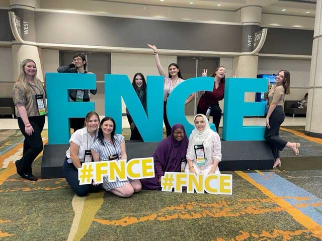 Students attending FNCE 2022