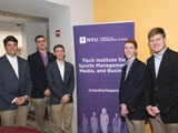 SPM analytics students posed at NYU