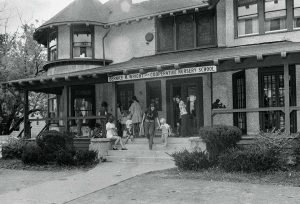 Front of BMW Cooperative Nursery School in the 1970s