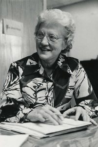 Portrait of Bernice M. Wright