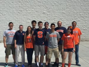 students at Carrier Dome