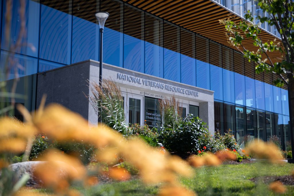 exterior view of national veterans resource center