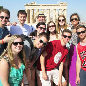 SU posed students in Athens