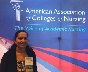 Pudasainee at AACN Faculty Development Conference