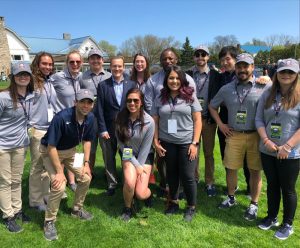 Golf Classic members pose for a photo