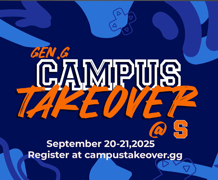 signage for campus takeover at SU